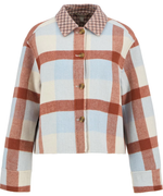 Load image into Gallery viewer, Rust Check Overshirt
