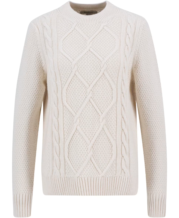Ecru Cable Jumper