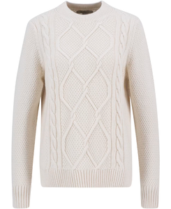 Ecru Cable Jumper