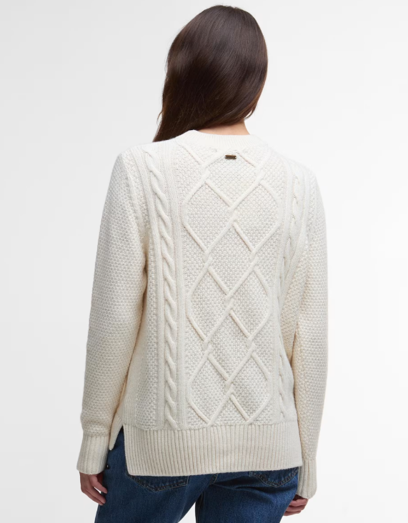 Ecru Cable Jumper
