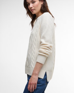 Ecru Cable Jumper