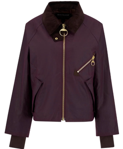 Merlot Arlene Wax Jacket