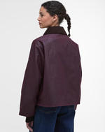 Load image into Gallery viewer, Merlot Arlene Wax Jacket
