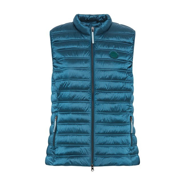 Teal Quilted Gilet