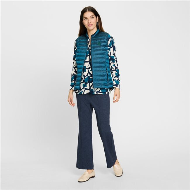 Teal Quilted Gilet