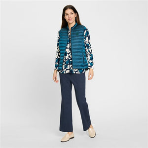 Teal Quilted Gilet