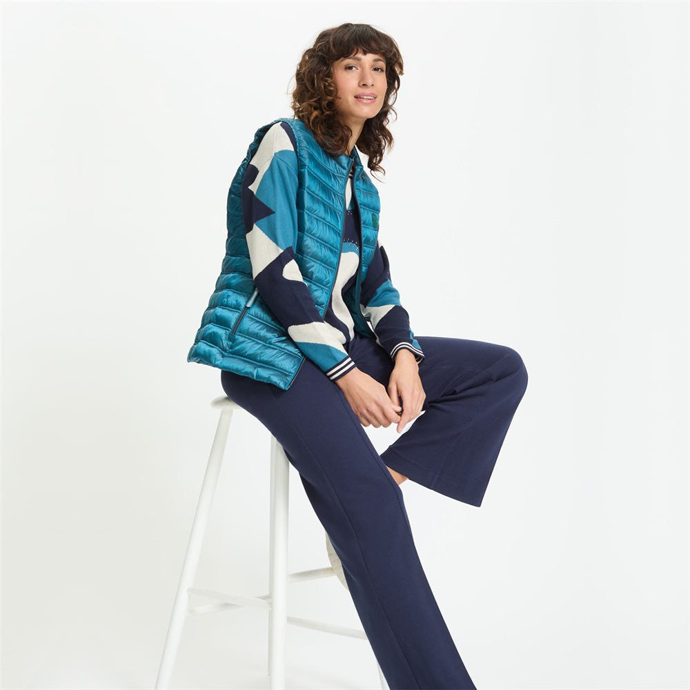 Teal Quilted Gilet