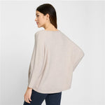 Load image into Gallery viewer, Beige Poncho Jumper
