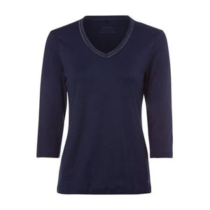 Navy Basic Top