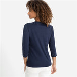 Load image into Gallery viewer, Navy Basic Top
