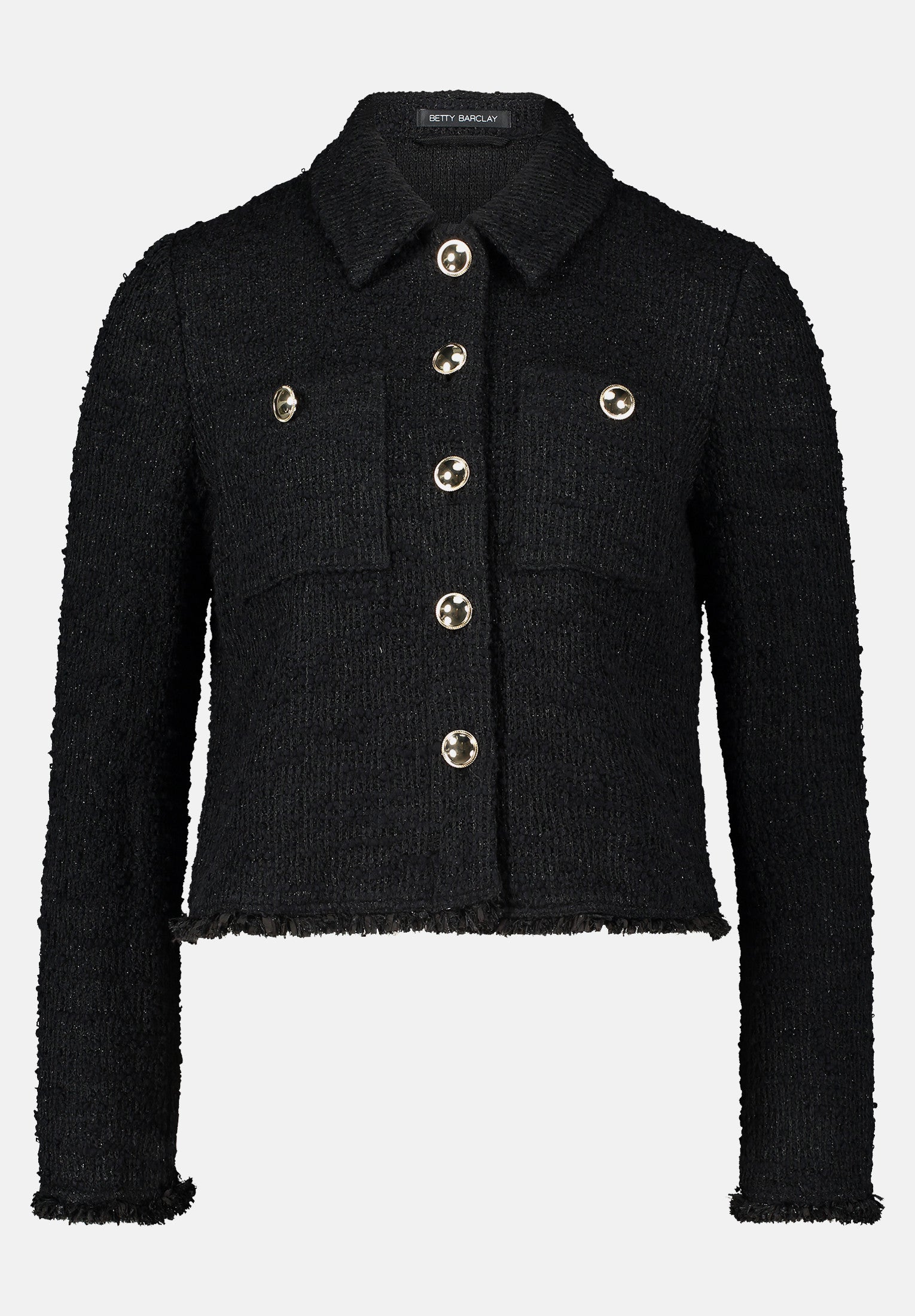 Black Boucle Jacket