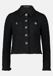 Black Boucle Jacket