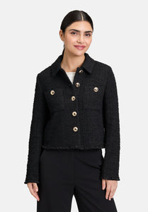 Black Boucle Jacket