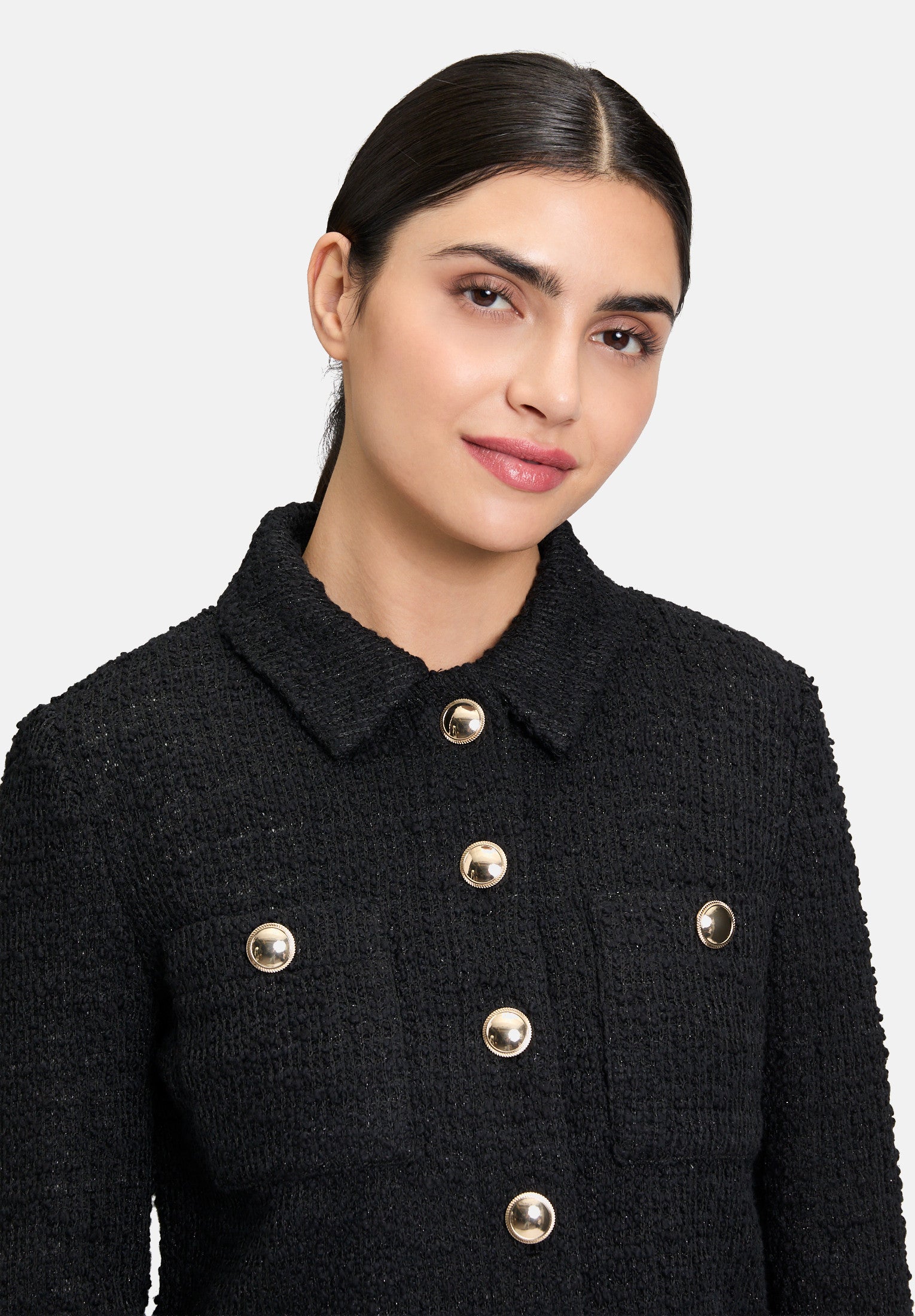 Black Boucle Jacket