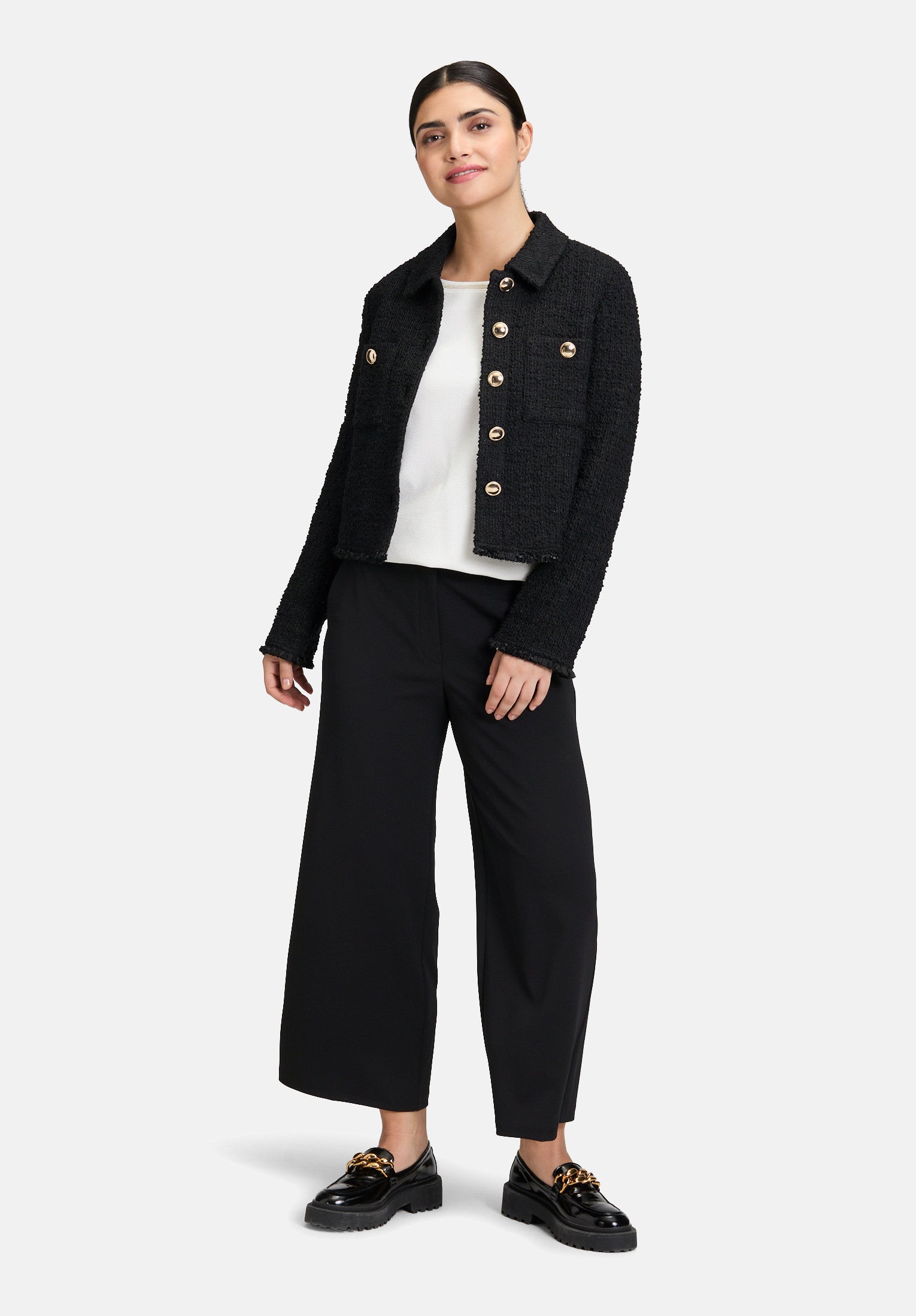 Black Boucle Jacket