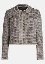 Load image into Gallery viewer, Black Boucle Short Jacket
