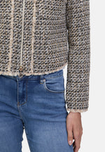 Load image into Gallery viewer, Black Boucle Short Jacket
