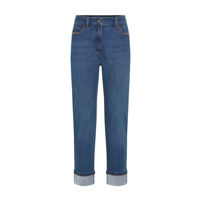 Denim Cropped Jeans