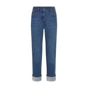 Denim Cropped Jeans