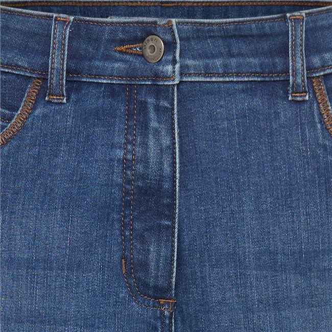 Denim Cropped Jeans