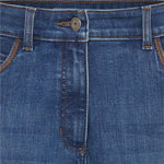 Load image into Gallery viewer, Denim Cropped Jeans
