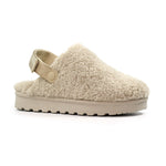Load image into Gallery viewer, Beige Naples Teddy Slipper
