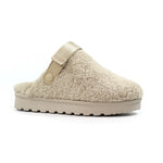 Load image into Gallery viewer, Beige Naples Teddy Slipper
