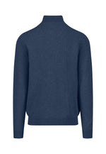 Load image into Gallery viewer, Night Textured Half Zip Sweater
