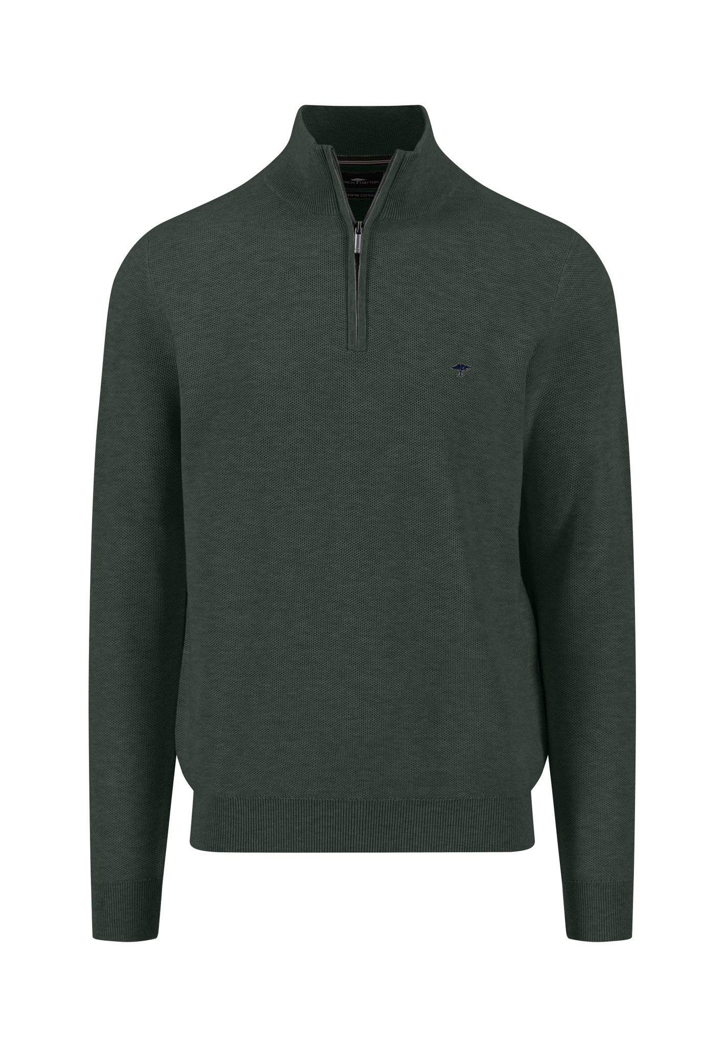 Ivy Textured Half Zip Sweater