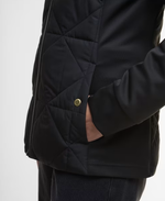 Load image into Gallery viewer, Black Kya Quilted Sweatshirt
