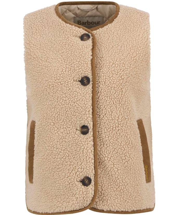 Camel Luciana Fleece Gilet
