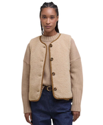 Load image into Gallery viewer, Camel Luciana Fleece Gilet
