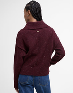 Load image into Gallery viewer, Cherry Lavensdale Half Zip Jumper
