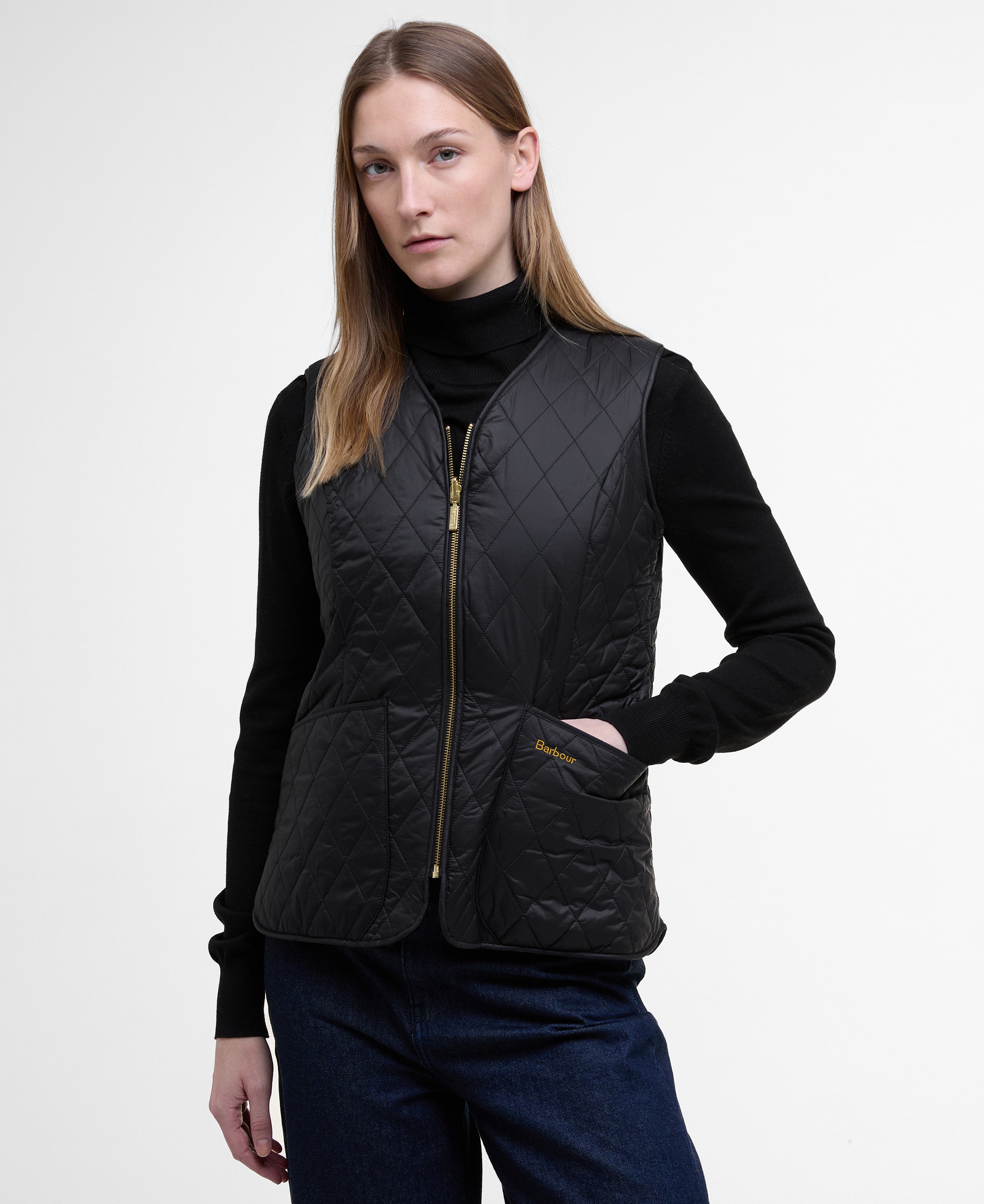 Black Markenfield Liner Gilet