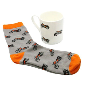 Motorbike Mug & Socks