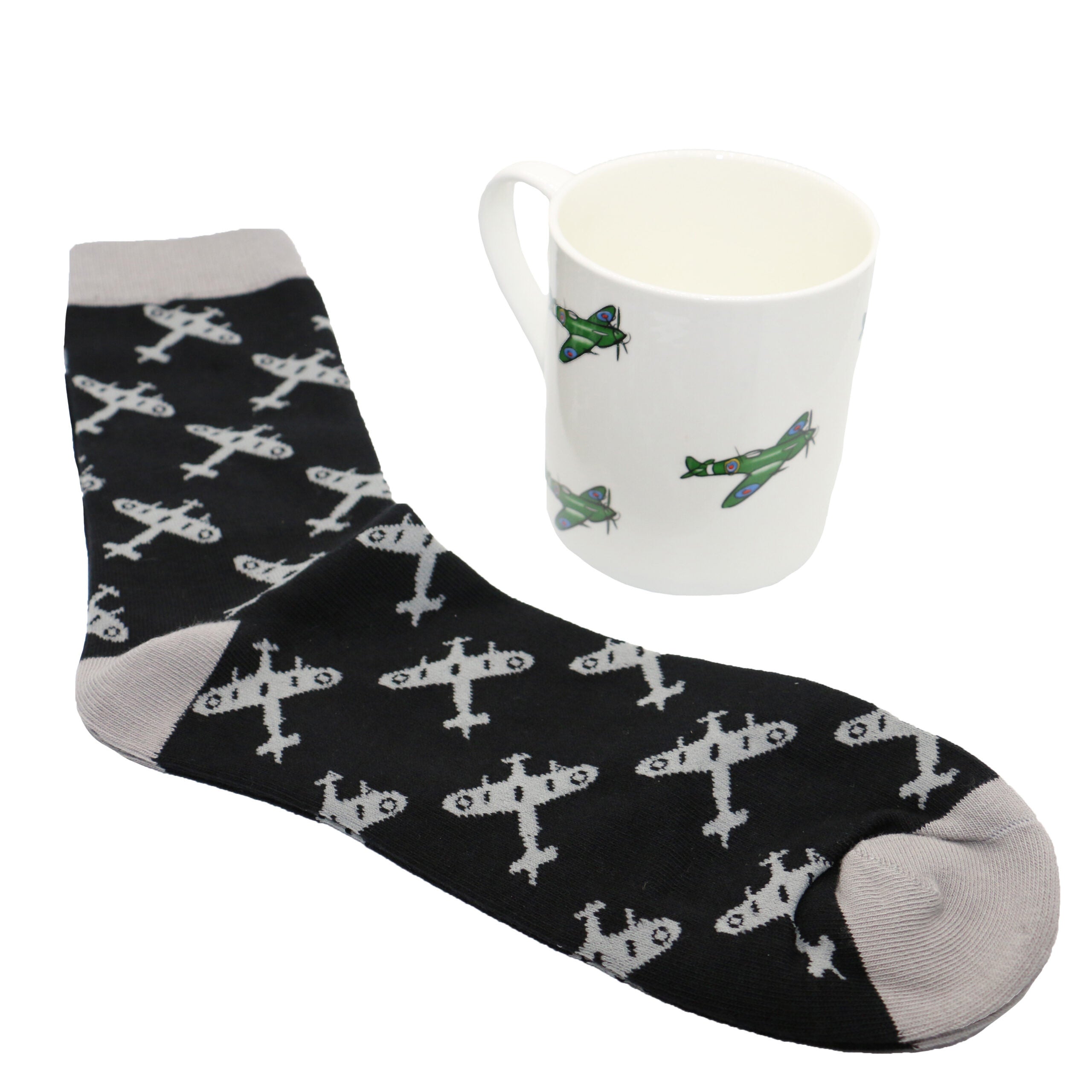 Spitfire Mug & Socks