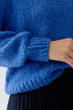Load image into Gallery viewer, Blue V-Neck Pullover
