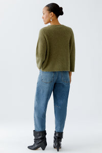 Olive Casual Jumper