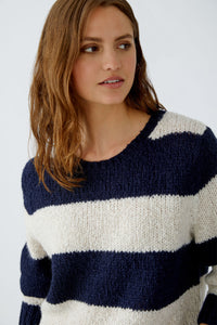 Navy Stripe Esmy Pullover