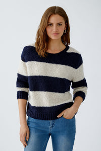 Navy Stripe Esmy Pullover