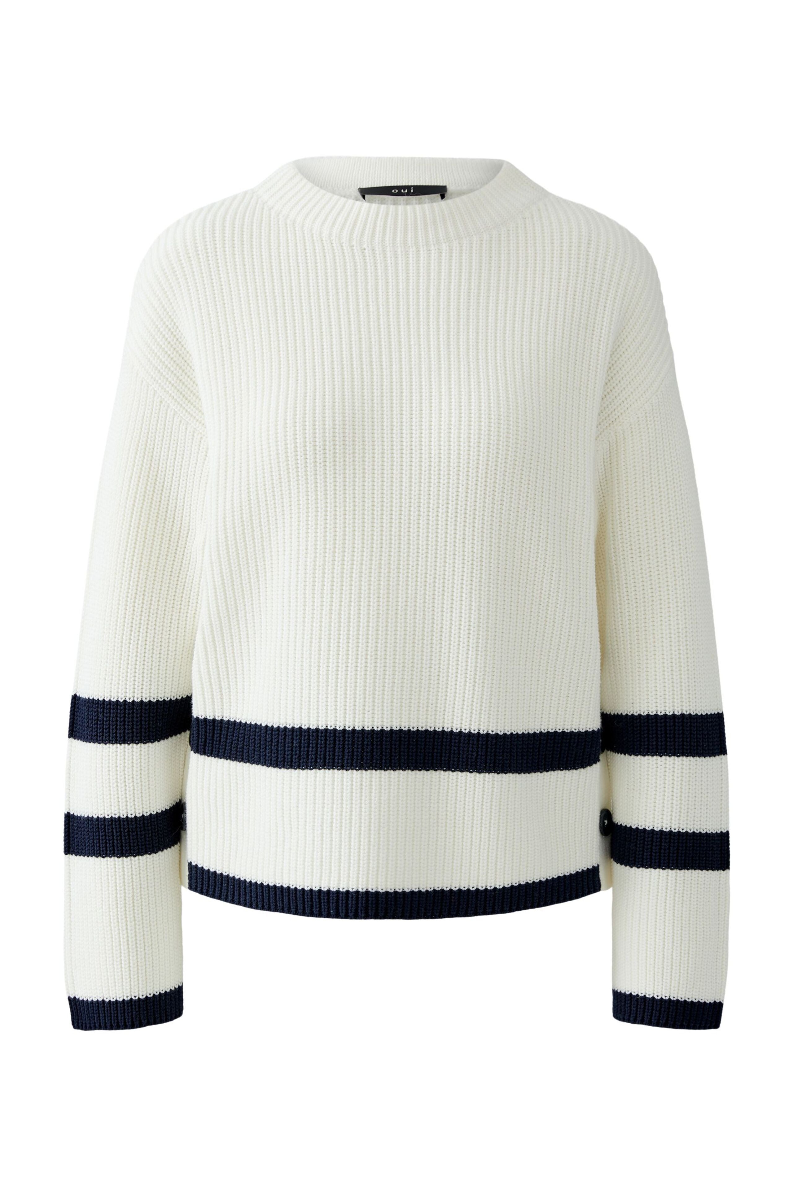 White Viniah Stripe Jumper
