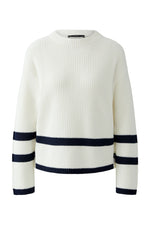 Load image into Gallery viewer, White Viniah Stripe Jumper
