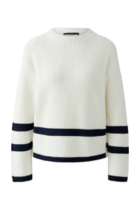 White Viniah Stripe Jumper