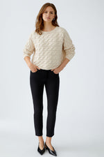 Load image into Gallery viewer, Cream Cable Knit Jumper

