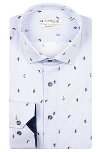 Blue Penguin Print Shirt