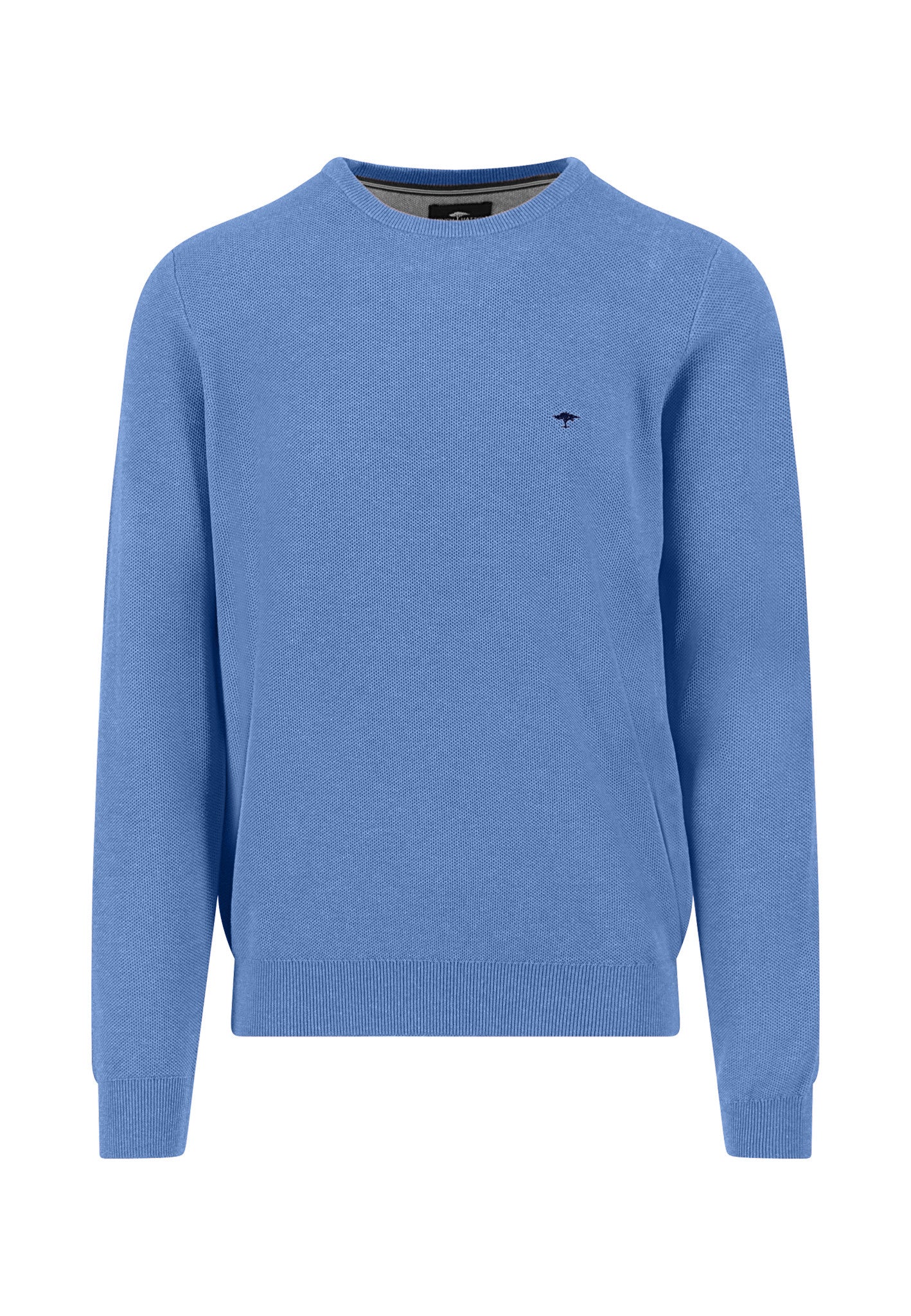 Blue Crew Neck Sweater