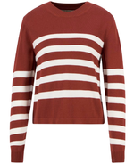 Load image into Gallery viewer, Demi Striped Crew Neck Jumper
