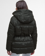 Load image into Gallery viewer, Olive Begonia Puffer Coat
