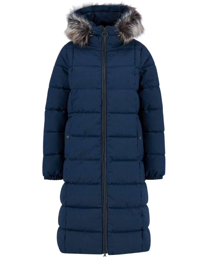 Navy Marjoram Puffer Coat