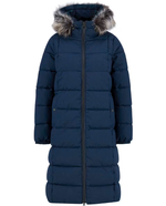 Load image into Gallery viewer, Navy Marjoram Puffer Coat
